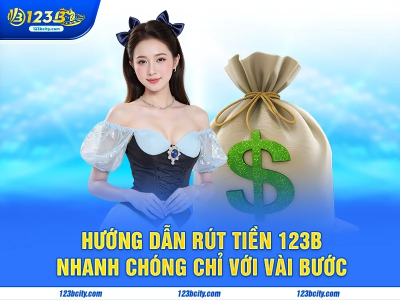Hướng dẫn rút tiền 123b nhanh chóng chỉ với vài bước